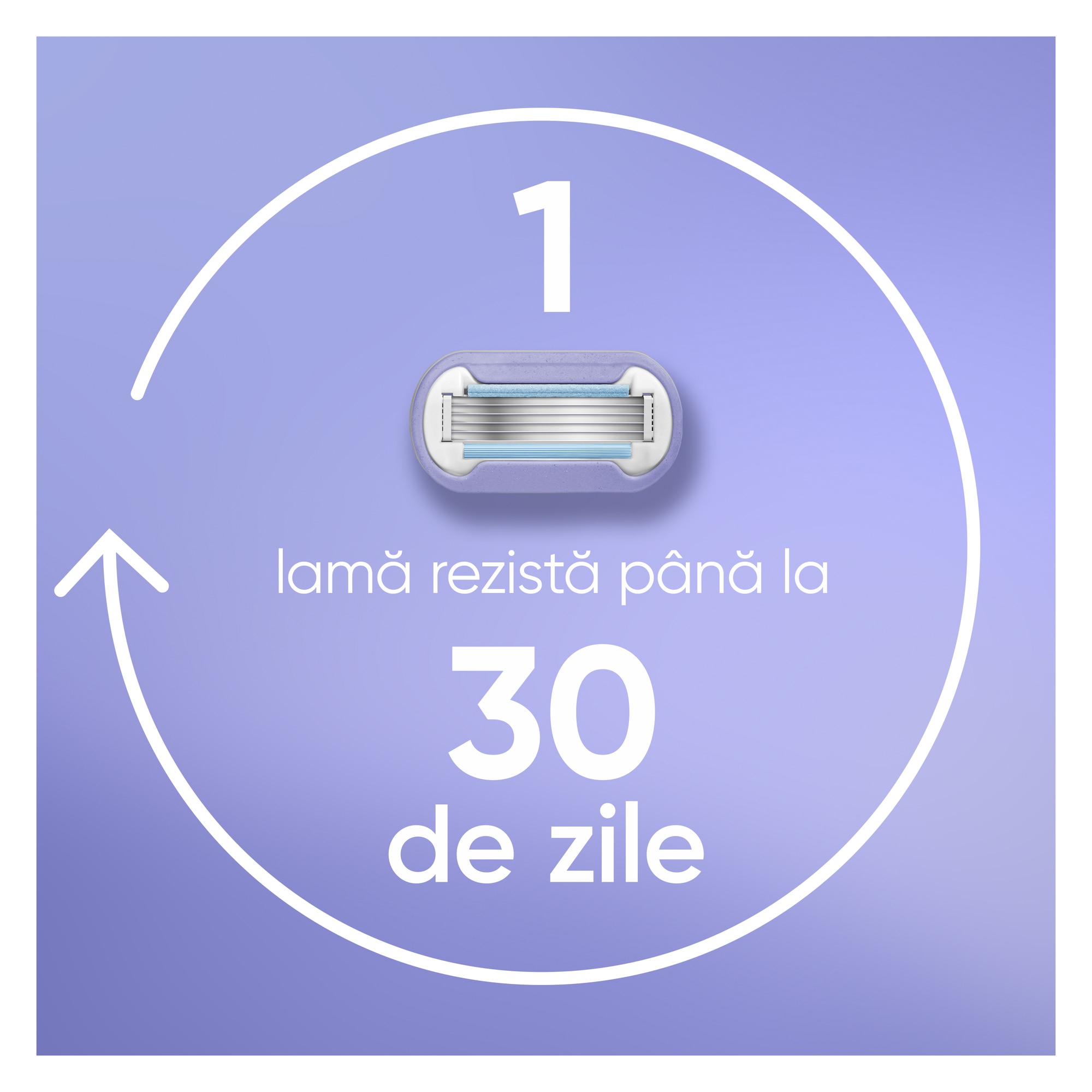 Aparat de ras pentru femei Gillette Venus Swirl, maner Flexiball