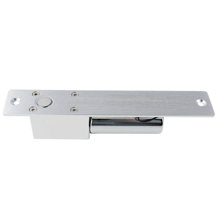 Bolt electric, incuietoare electronica cu bolt electric incastrabil, zavorare electrica, DC12V, 450mA, incuietoare electronica robusta, securitate ridicata, pentru usi din lemn/vidra/foc/metal, SecureEntry-EL100