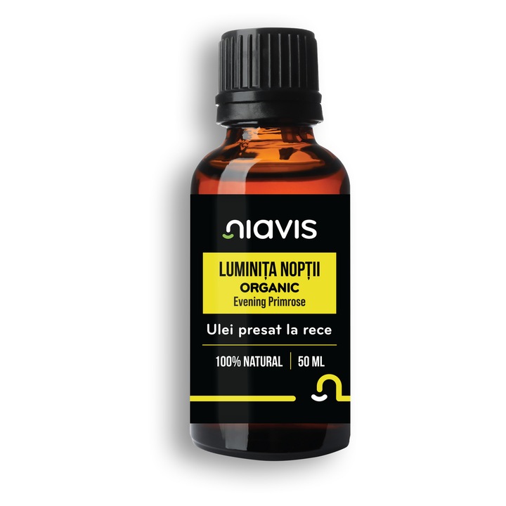 NIAVIS, Ulei de Luminita Noptii Presat la Rece Bio 50ml