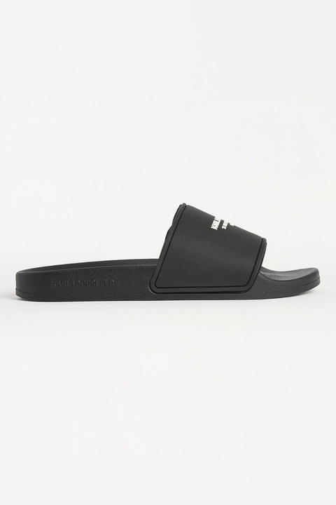 Karl Lagerfeld, Logós papucs, Fekete