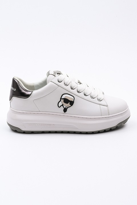 Karl Lagerfeld, Kapri Lug bőrsneaker, Fehér