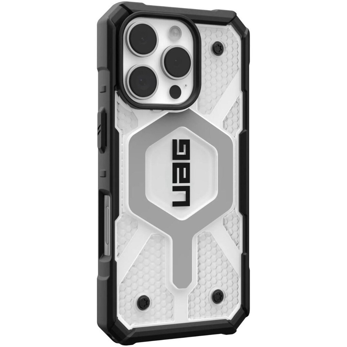 Husa de protectie UAG Pathfinder Clear MagSafe pentru iPhone 16 Pro Max, Ice