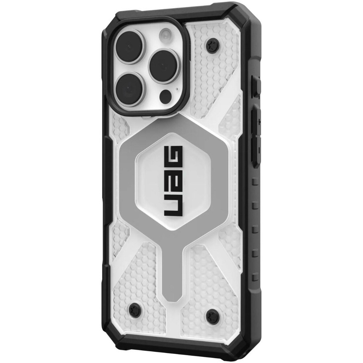 Husa de protectie UAG Pathfinder Clear MagSafe pentru iPhone 16 Pro Max, Ice