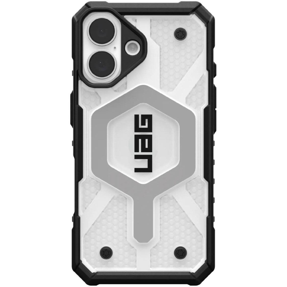 Husa de protectie UAG Pathfinder Clear MagSafe pentru iPhone 16, Ice