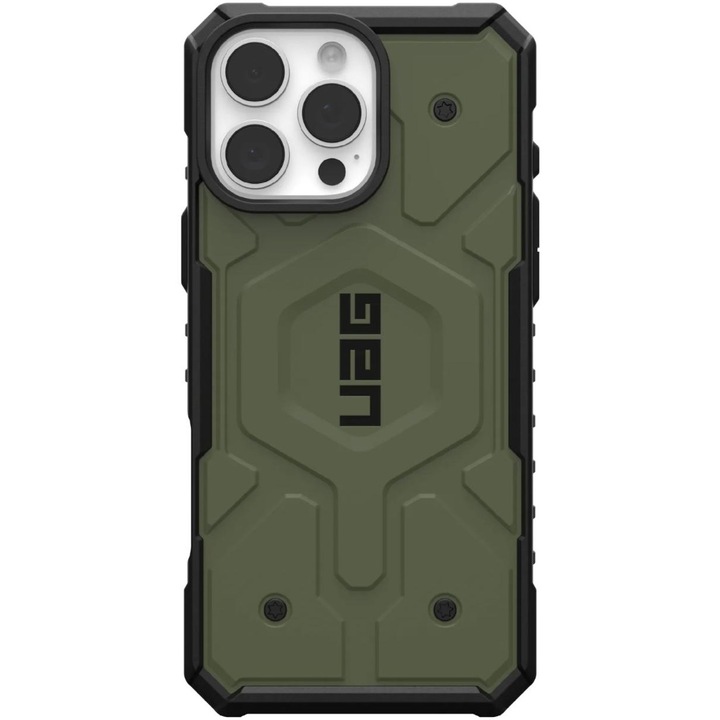 Husa de protectie UAG Pathfinder Magsafe pentru iPhone 16 Pro Max, Olive Drab