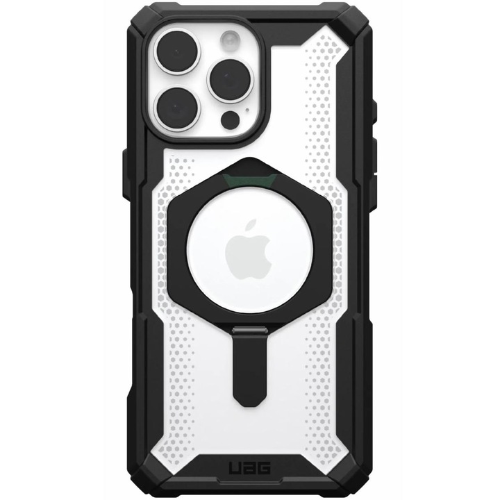 Предпазен калъф UAG Plasma XTE MagSafe за iPhone 16 Pro Max, Black Clear