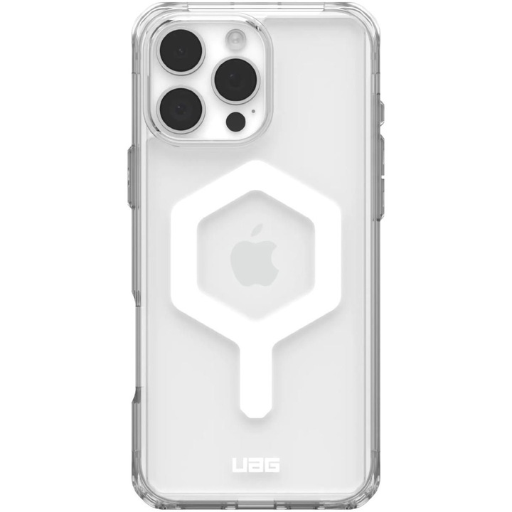 Предпазен калъф UAG Plyo Magsafe за iPhone 16 Pro Max, Ice White