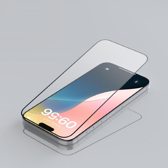 Folie de protectie Devia Sticla Star Series Full Screen Entire View pentru iPhone 16 Pro Max, Negru