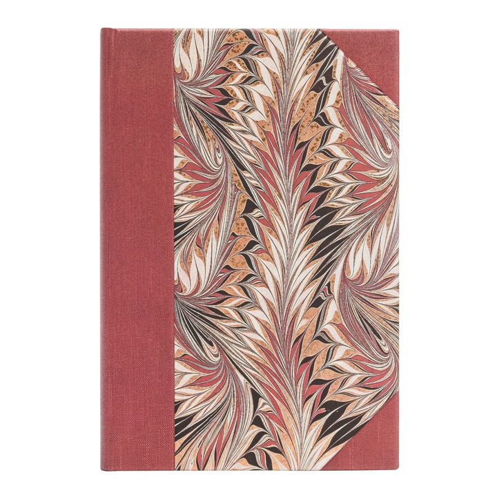 Caiet Paperblanks Rubedo, Mini, linii largi, coperta rigida, 88 de coli