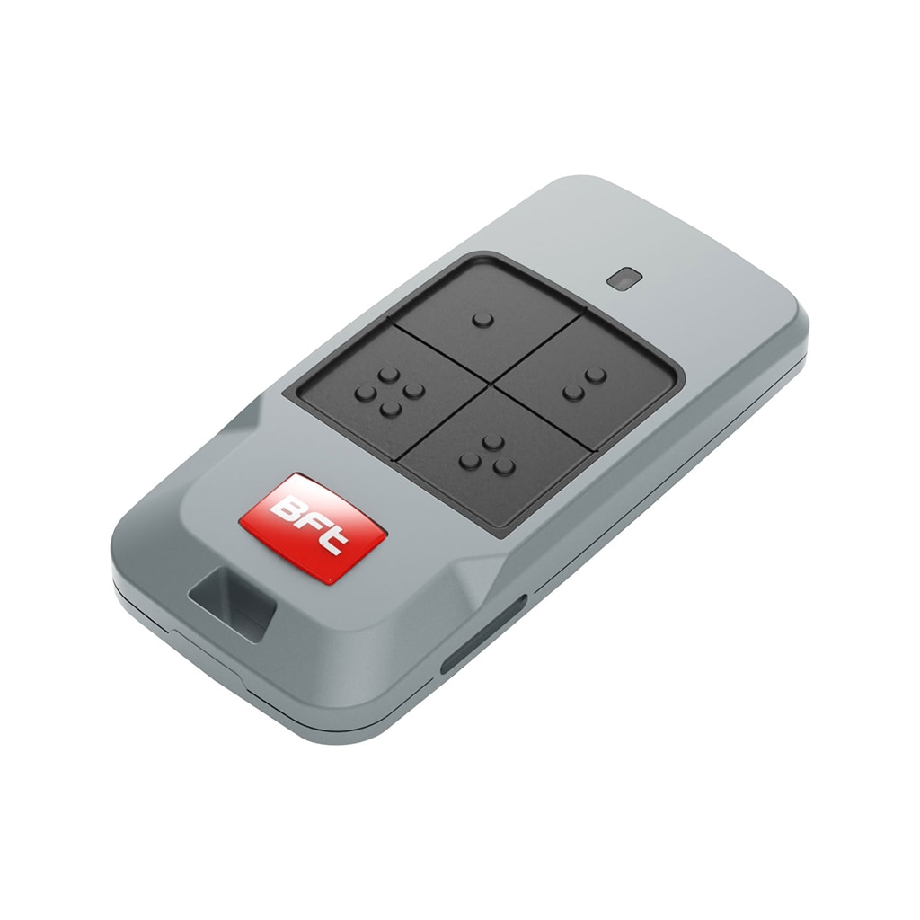 Telecomanda cu 4 butoane MITTO COOL, pentru automatizari porti si usi de garaj marca BFT - Gri