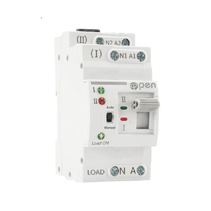 Automata kapcsoló 63A, ATS 63A - Automatikus átviteli rendszer az elektromos áram védelmére és kezelésére