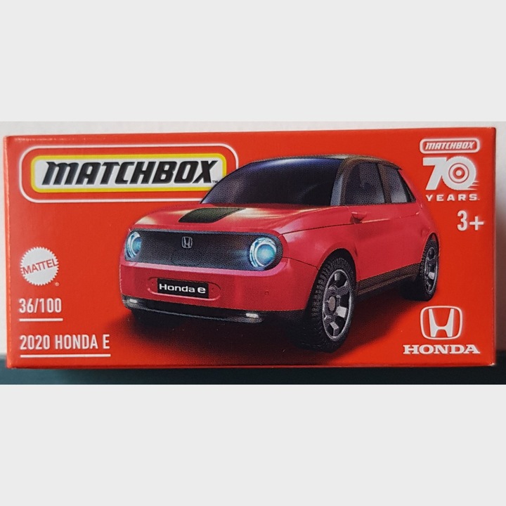 Кибритена кутия 2020 Honda E 36/100 автомобил