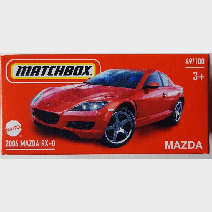 Количка Matchbox 2004 г. Mazda RX-8 49/100