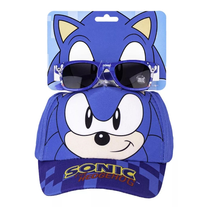 Set sapca si ochelari de soare Sonic the Hedgehog