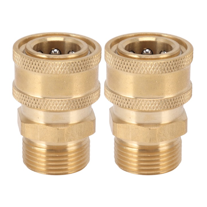 Set 2 Mufe de Inalta Presiune M22, Cupru Pur, Conexiune Filetata