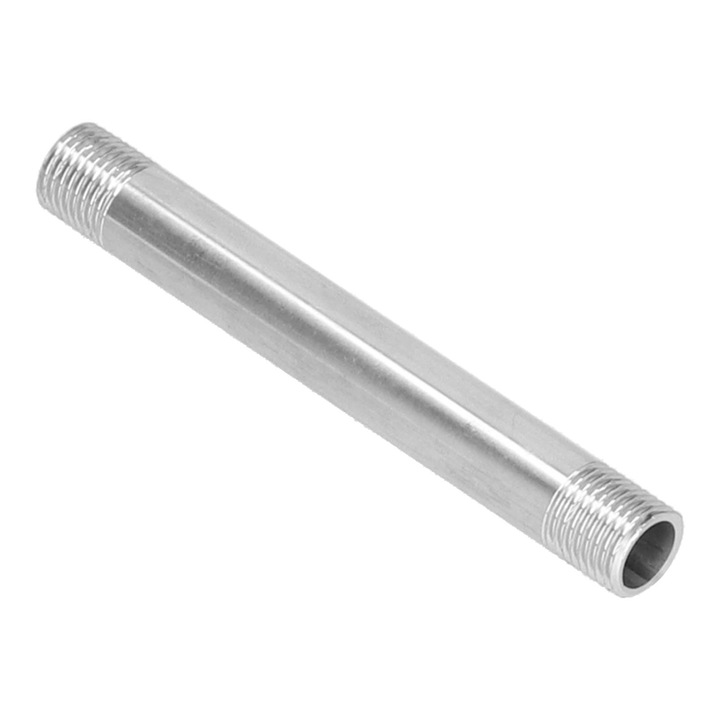 Rozsdamentes acél fitting, Jormftte, G1/4, 10cm, korrózióálló, könnyű telepítés