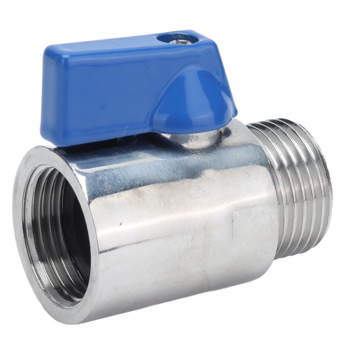 Jormftte 1/2 hüvelykes NPT mini rozsdamentes acél 304 csap, kompakt, többfunkciós, vízhez és olajhoz