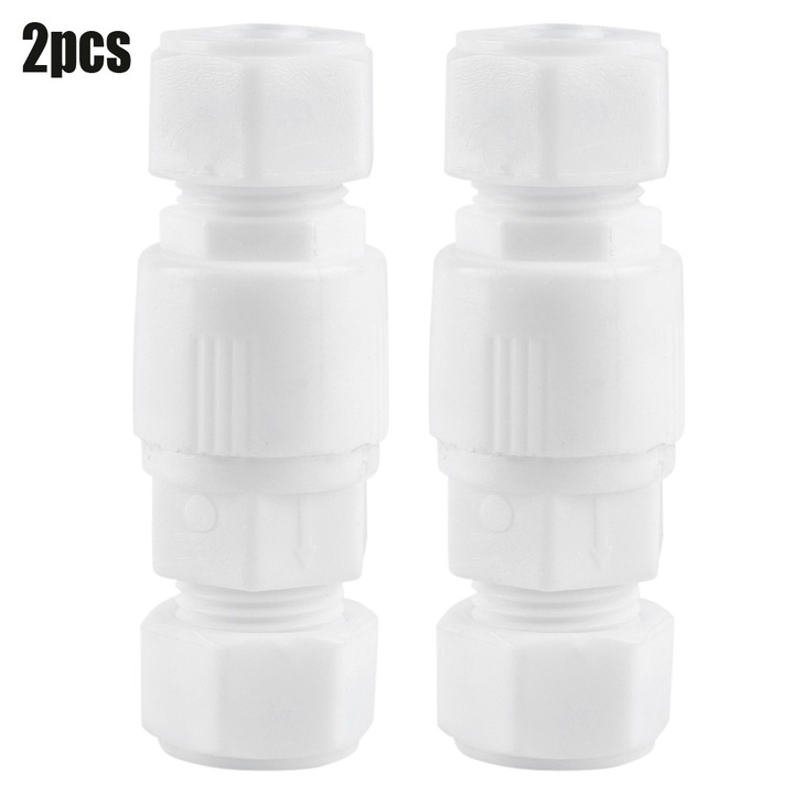 2 darabos visszacsapó szelep készlet, műanyag 1/2", Jormftte, tartós, könnyen telepíthető