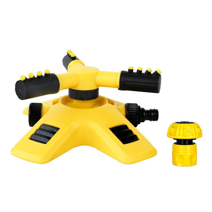 Jormftte automatikus forgó locsoló, 360 fok, két üzemmód, nagy lefedettség, kertbe