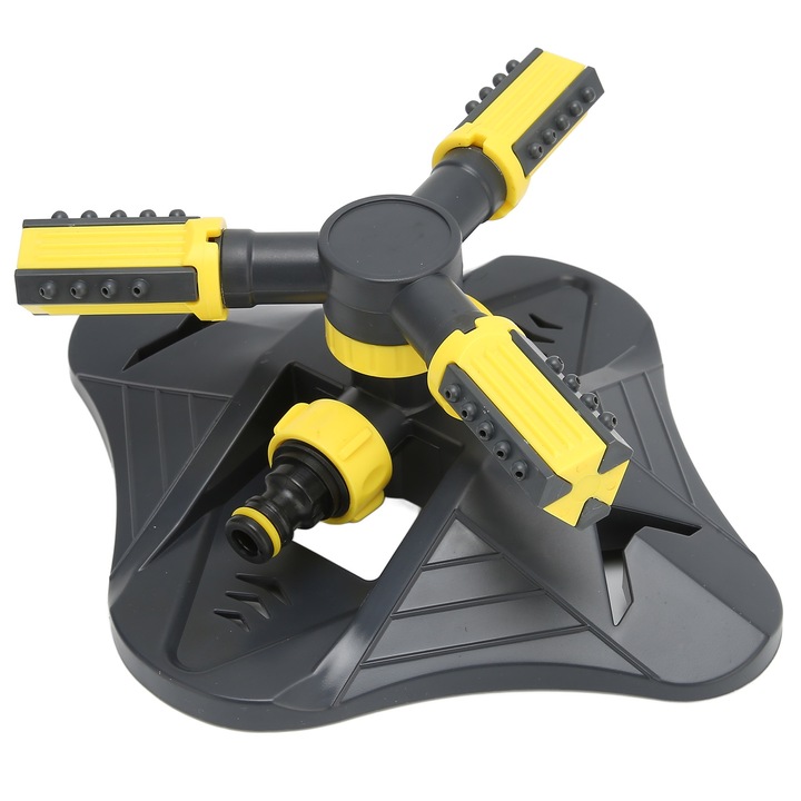 Jormftte automata öntözőfej, 360°-ban forgatható, szórási átmérő 3-6 m, kertbe