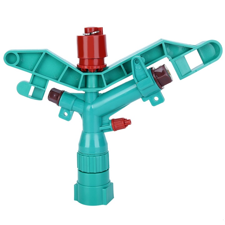 Jormftte szórófej, DN25, oszcilláló karral, 360°-os forgatás, műanyag, könnyen telepíthető