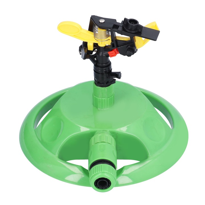 Jormftte automata forgó locsoló, 0-360 fok, ABS anyagból, kerti öntözéshez, öntözési kiegészítők