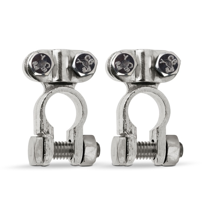 M.N.C Univerzális akkumulátor saru szett horganyzott pozitív és negatív saru 55824c