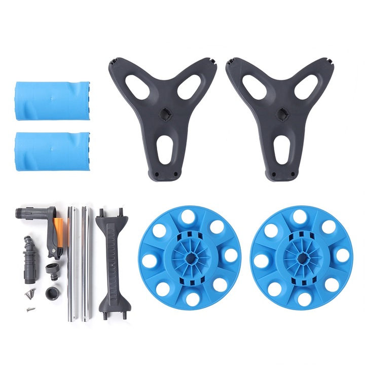 G1/2 hüvelykes 20 méteres gördülő víztömlő tartó kocsi tároló állvány tartó