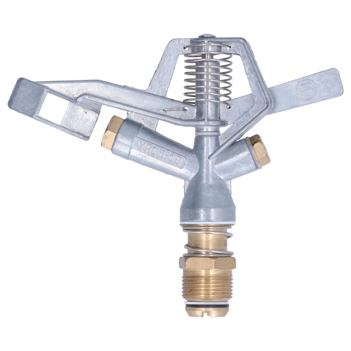Jormftte szórófej, G3/4 modell, cinkötvözet, forgatható, állítható, kerti és mezőgazdasági használatra