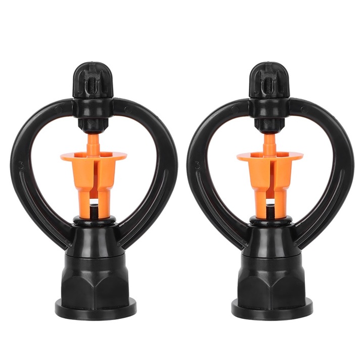 Jormftte öntöző szórófej készlet 2 db, üvegházi szórófej, műanyag, G1/2in G3/4in, hatékony, könnyen használható