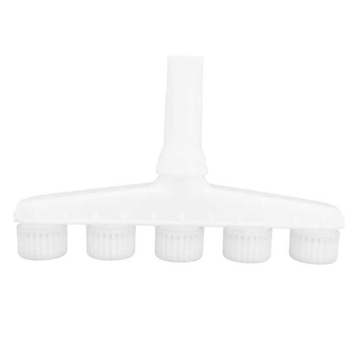 Öntözőfej, Jormftte, 5 fúvókás, tartós műanyag, fehér