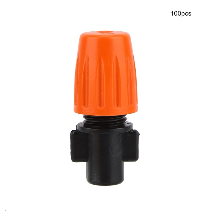Jormftte öntözőfejek, 100 db-os készlet, rugalmas, minőségi anyag, kerti, üvegházi használatra