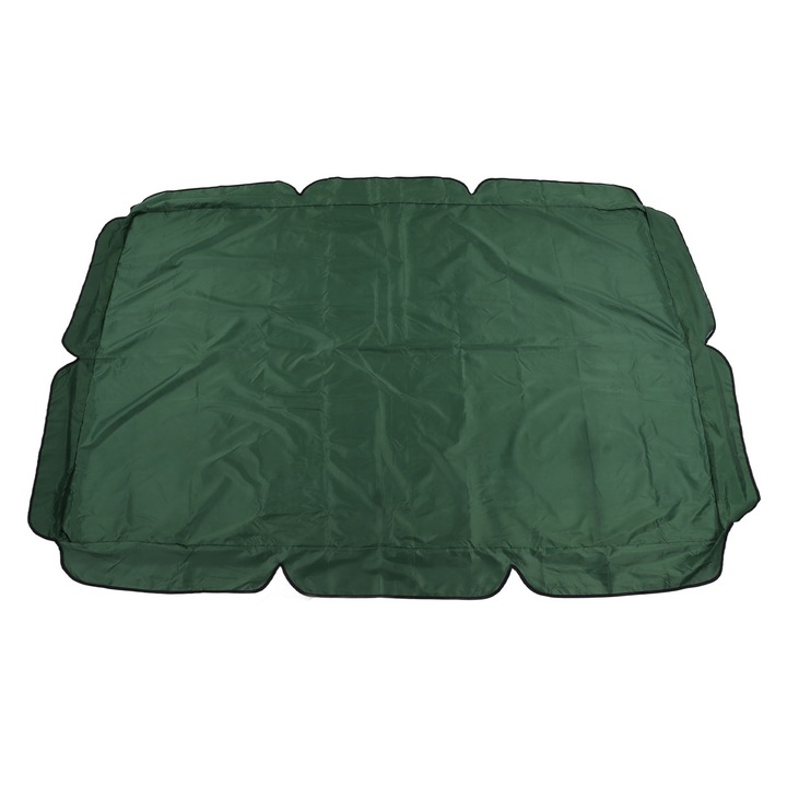 Copertina pentru leagan de gradina, Mmgoqqt, 210D, impermeabila, protectie UV, verde inchis