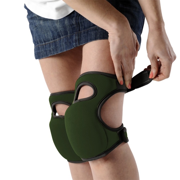 Jormftte térdvédők, szett, puha hab, állítható, könnyű, uniszex