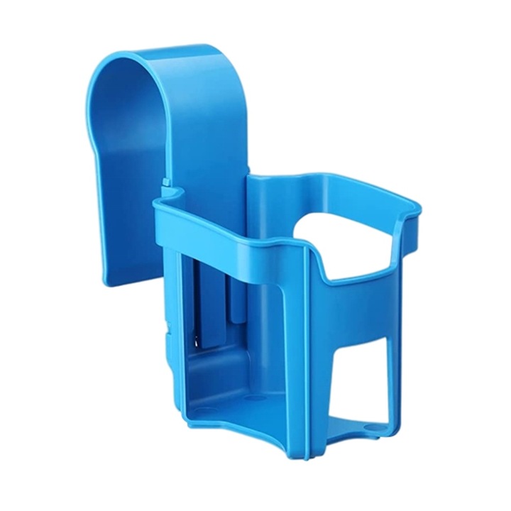 Jormftte medence italtartó, kék, 2 hüvelykes kerek peremekhez, tartós műanyag