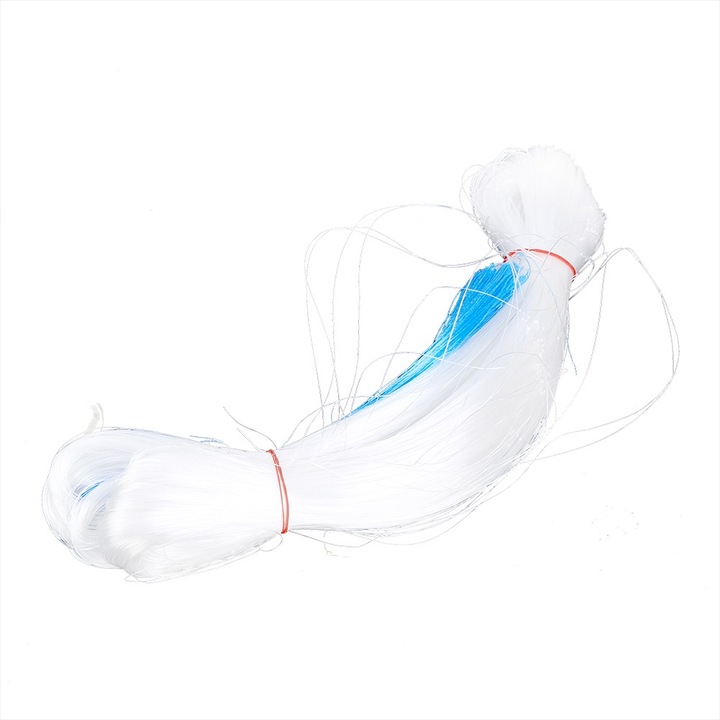 Plasa de sustinere pentru plante, nylon, albastra, 100x2m