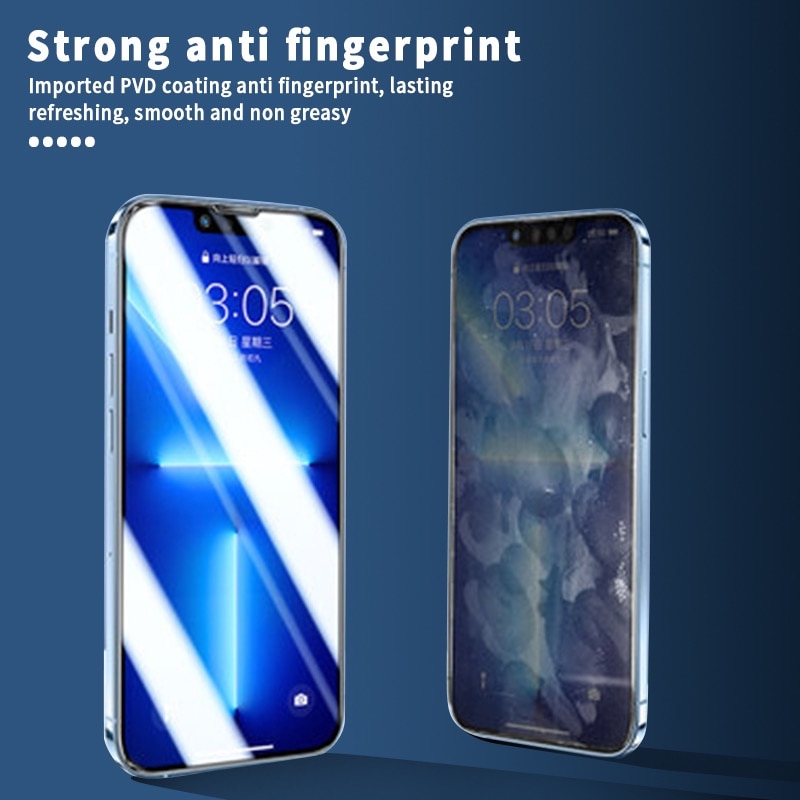 Folie protectie telefon 9h, sticla securizata, antisoc, transparenta, pentru iPhone 15