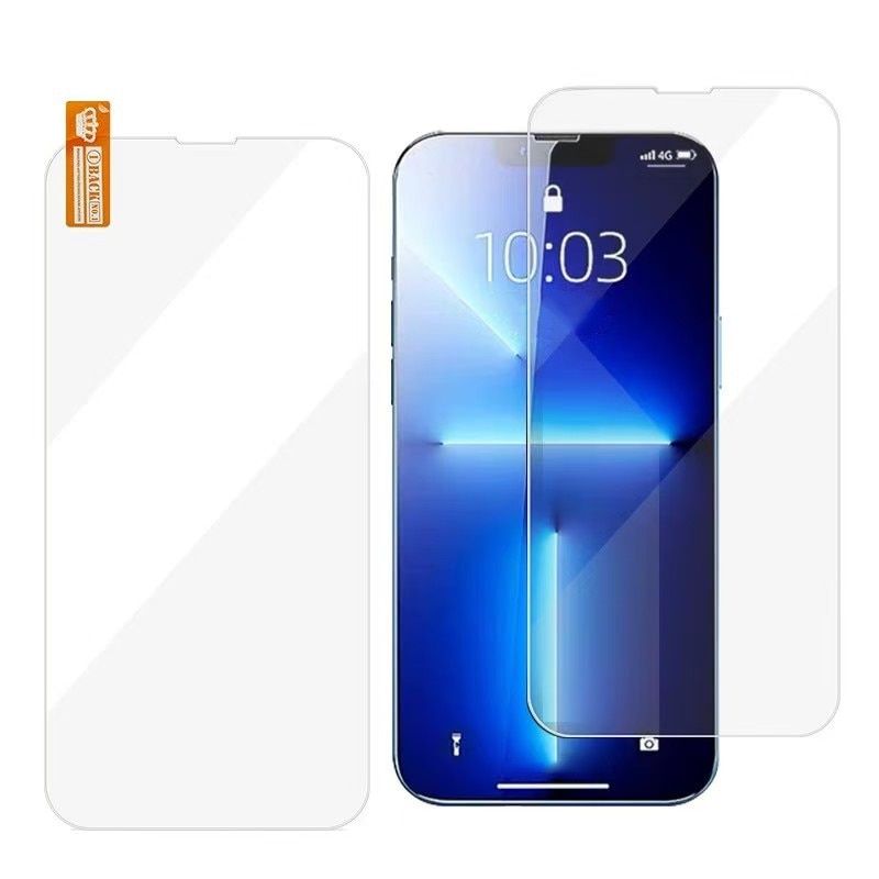 Folie protectie telefon 9h, sticla securizata, antisoc, transparenta, pentru iPhone 15