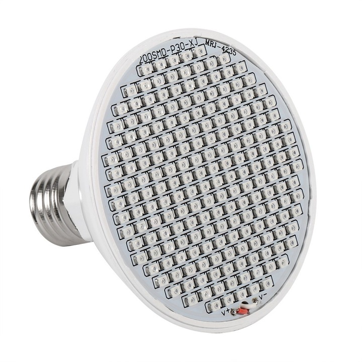 Lampa de crestere pentru plante Jormftte 24W E27, spectru complet, unghi de beam larg, 85~265V