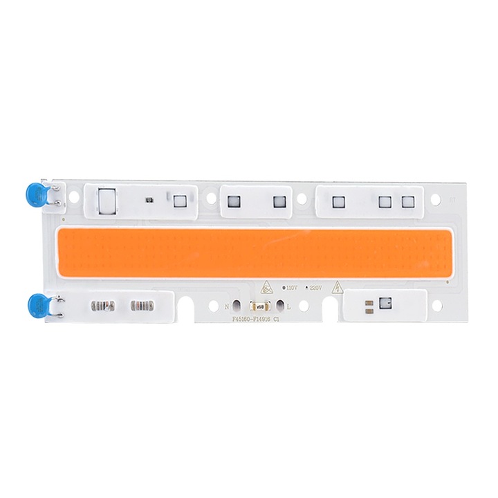 Lampa de crestere pentru plante Jormftte, 50W, spectru complet, LED COB, aluminiu, interior