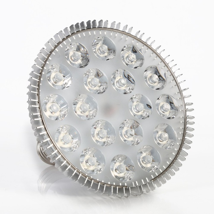 Lampa LED pentru cresterea plantelor Jormftte E27 54W, spectru complet, unghi de beam larg, pentru hidroponie