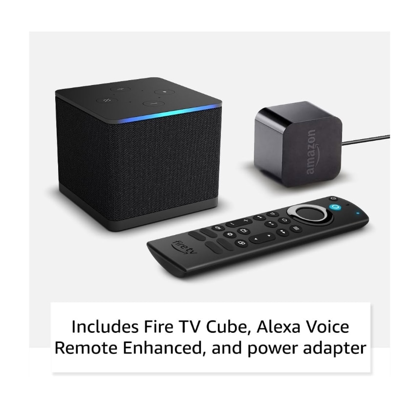 Media Player Amazon Fire TV cube 3rd gen, streaming, Alexa, Wi-Fi