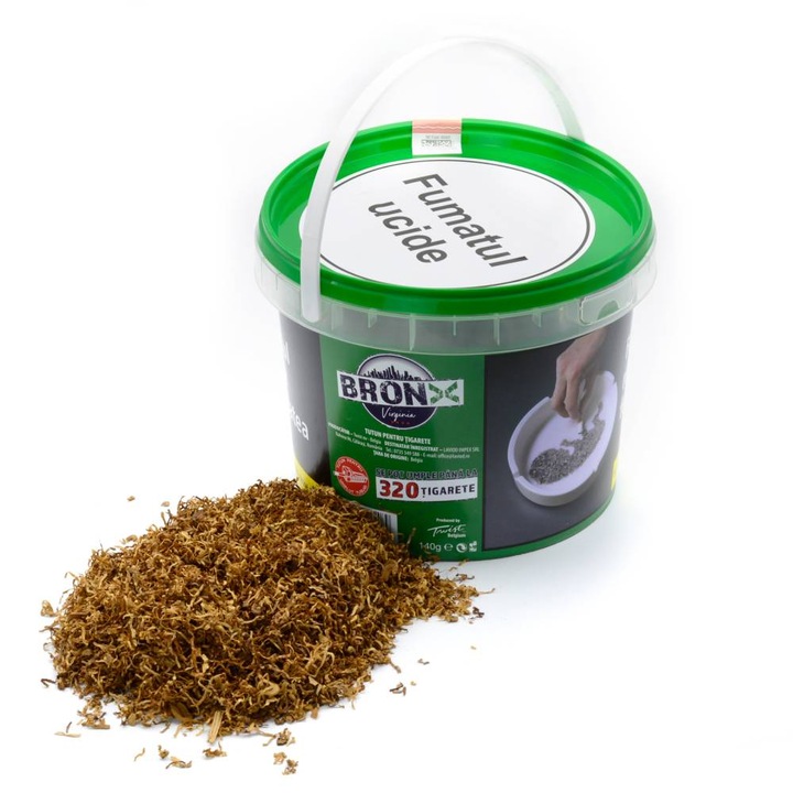 Tutun tigari BRONX, Virginia, Galeata, 140 g