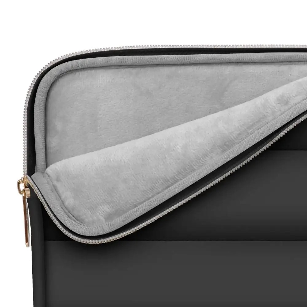Set husa laptop 13/14 inch si husa pentru accesorii TECH-PROTECT Puffy Black