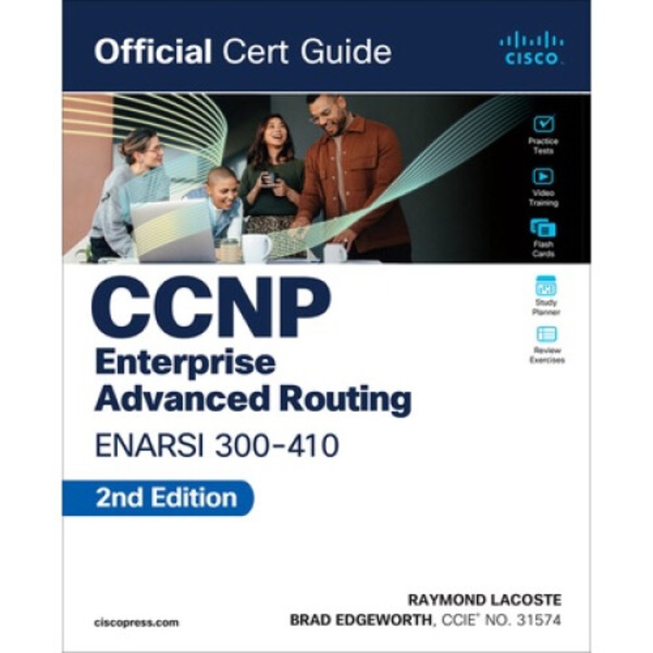 Ccnp Enterprise Advanced Routing Enarsi 300-410 Official Cert Guide - Brad Edgeworth