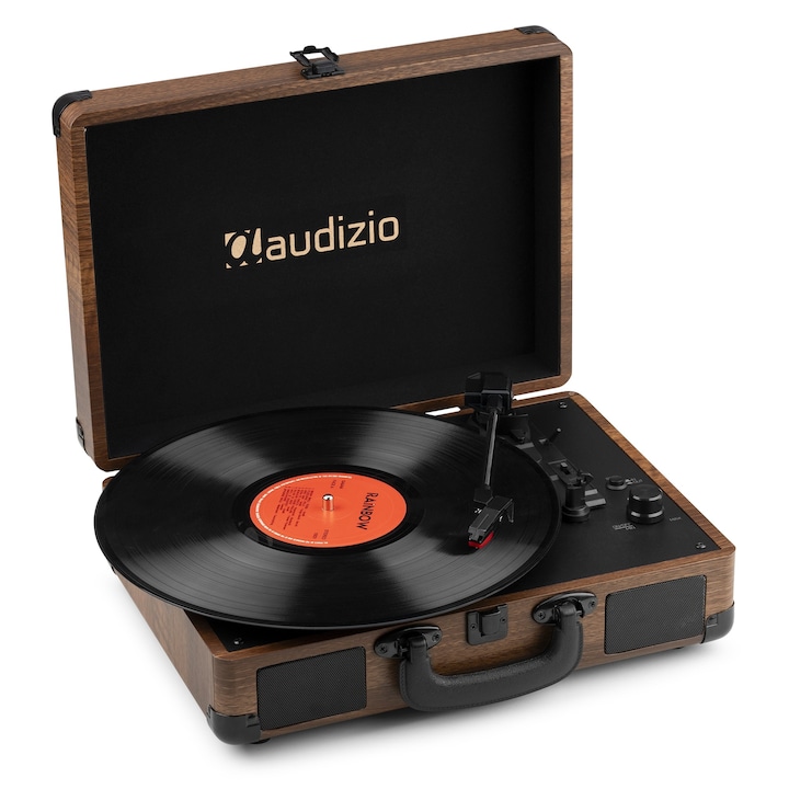Bluetooth пикап, дървесно кафяв, Audizio RP116W