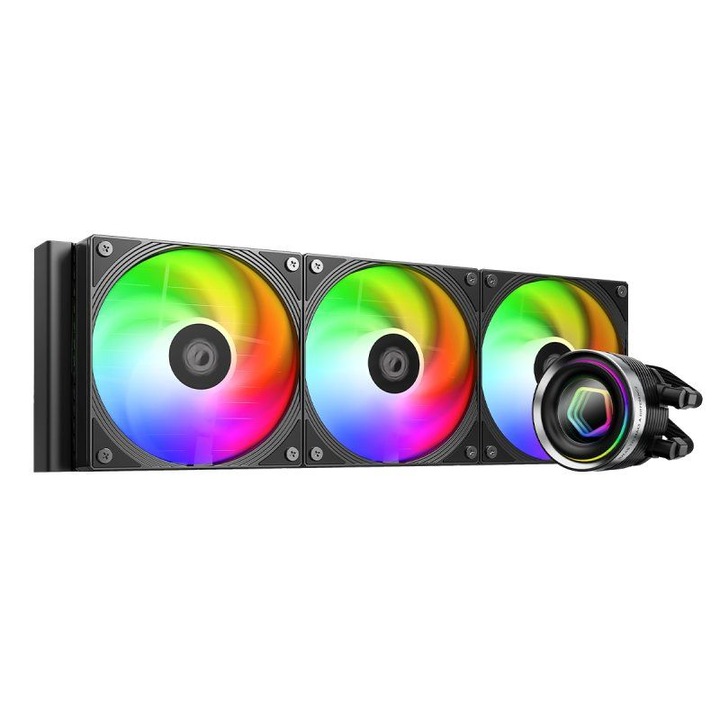 Ventilator PC ID-Cooling FX360 INF, 3x12cm, RGB, 300-2000rpm