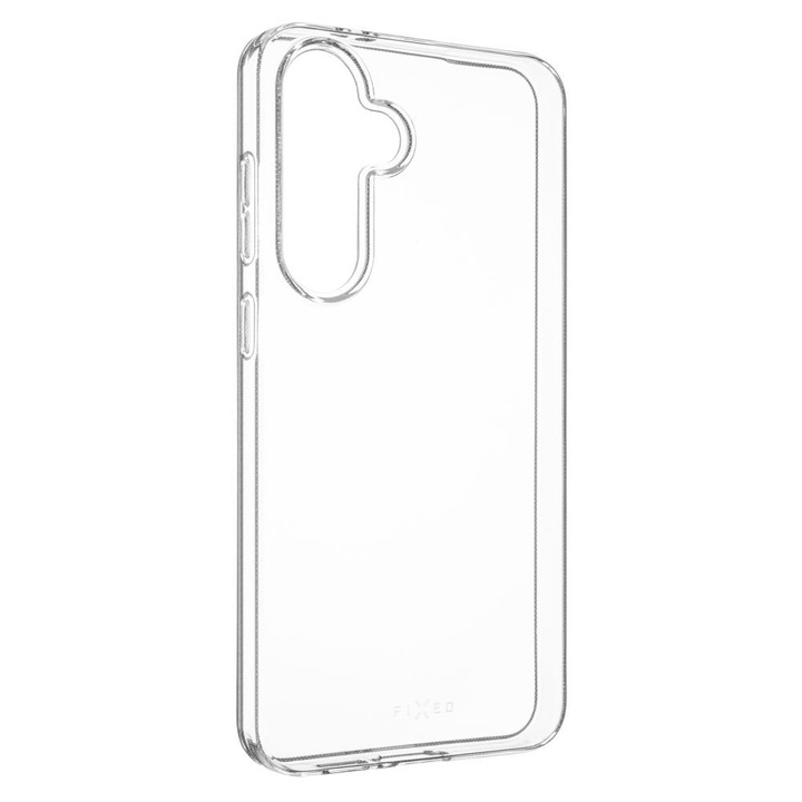 FIXED Slim AntiUV TPU telefontok Samsung Galaxy S24 FE-hez, átlátszó