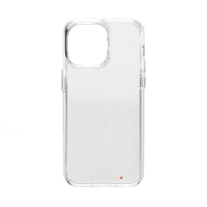 Etui pentru iPhone 15 Pro Max, SBS, D3O, transparent, material flexibil
