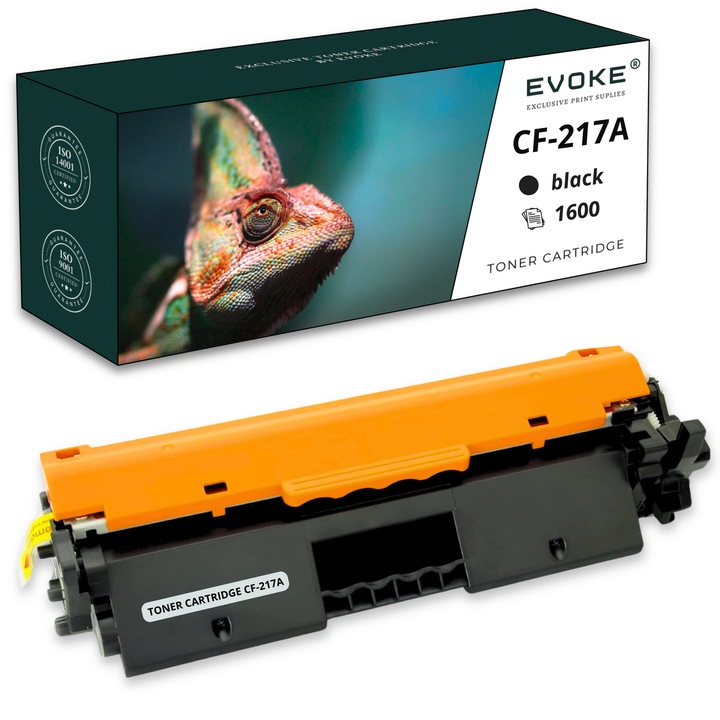 Toner cartus imprimanta pentru HP CF-217A negru, 1600 pagini, CF217A 17A, compatibil cu M102a M102w MFP M130a M130fw M130nw
